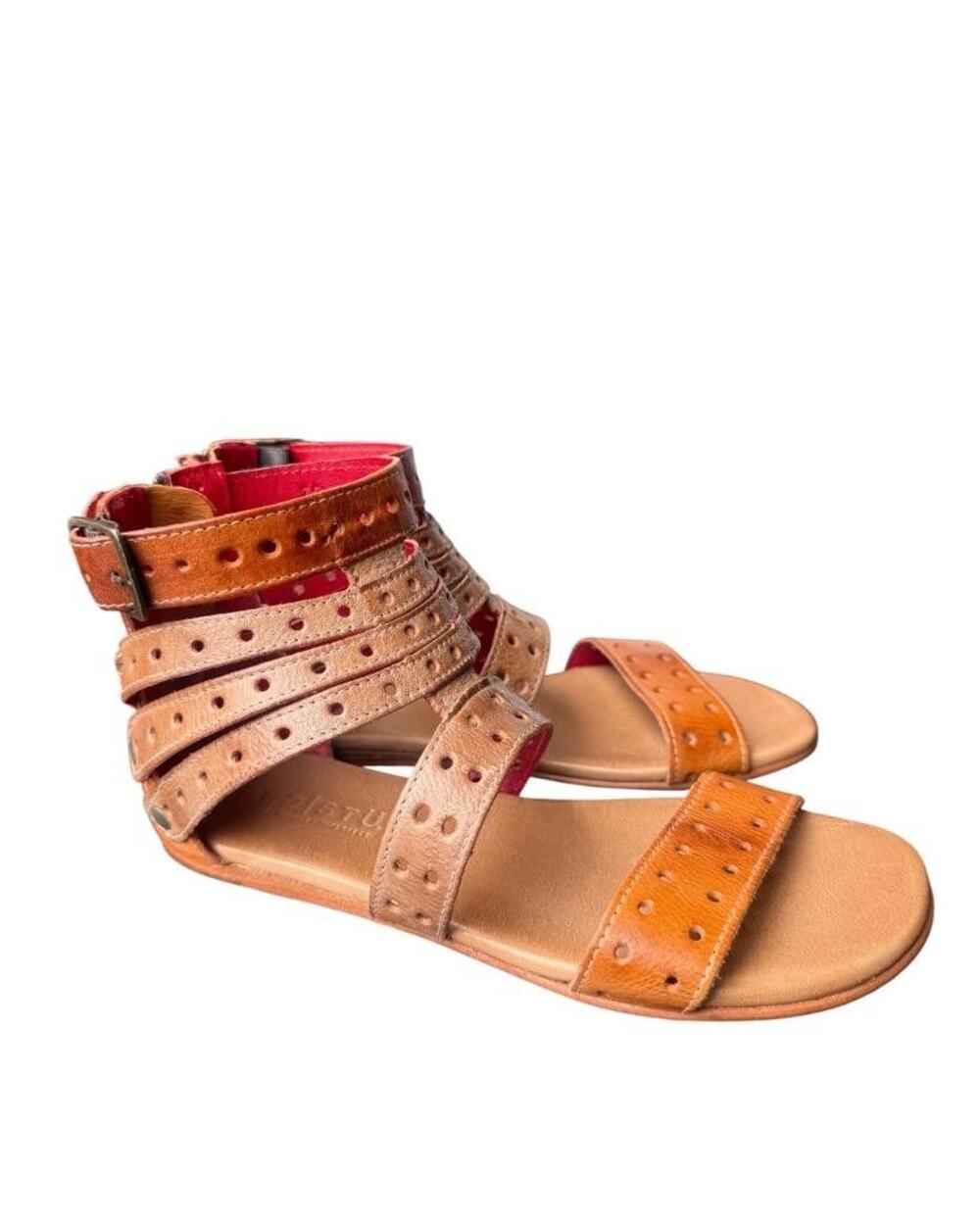 Bed Stu Artemis Gladiator Leather Sandal Women size 7.5